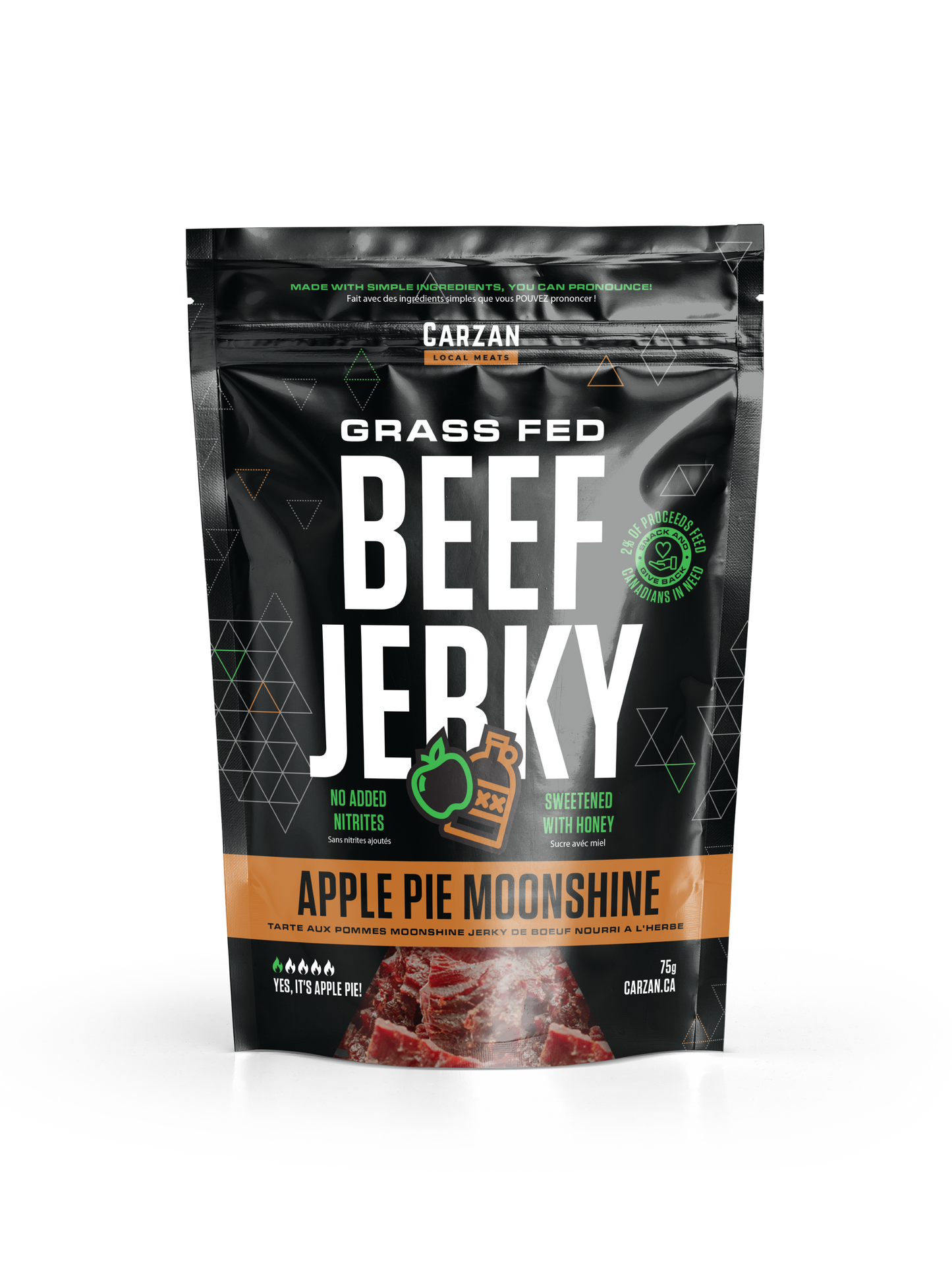 Apple Pie Moonshine Beef Jerky