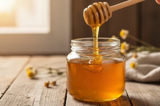 Beef jerky sweetened with honey instead of refined sugar