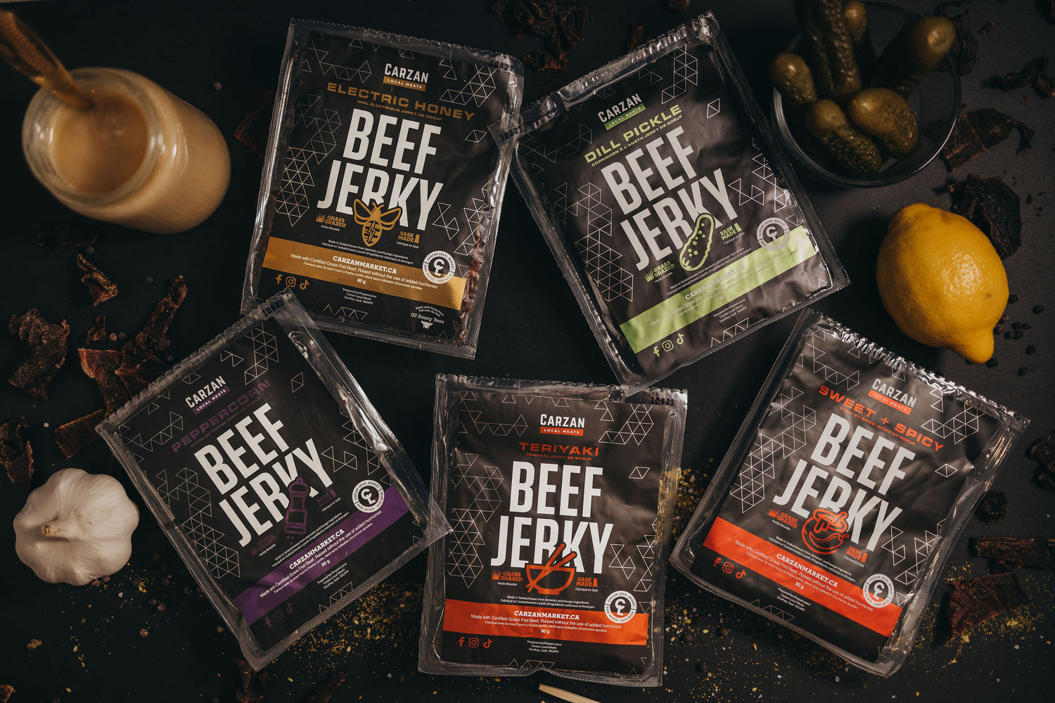 Premium Grass Fed Beef Jerky