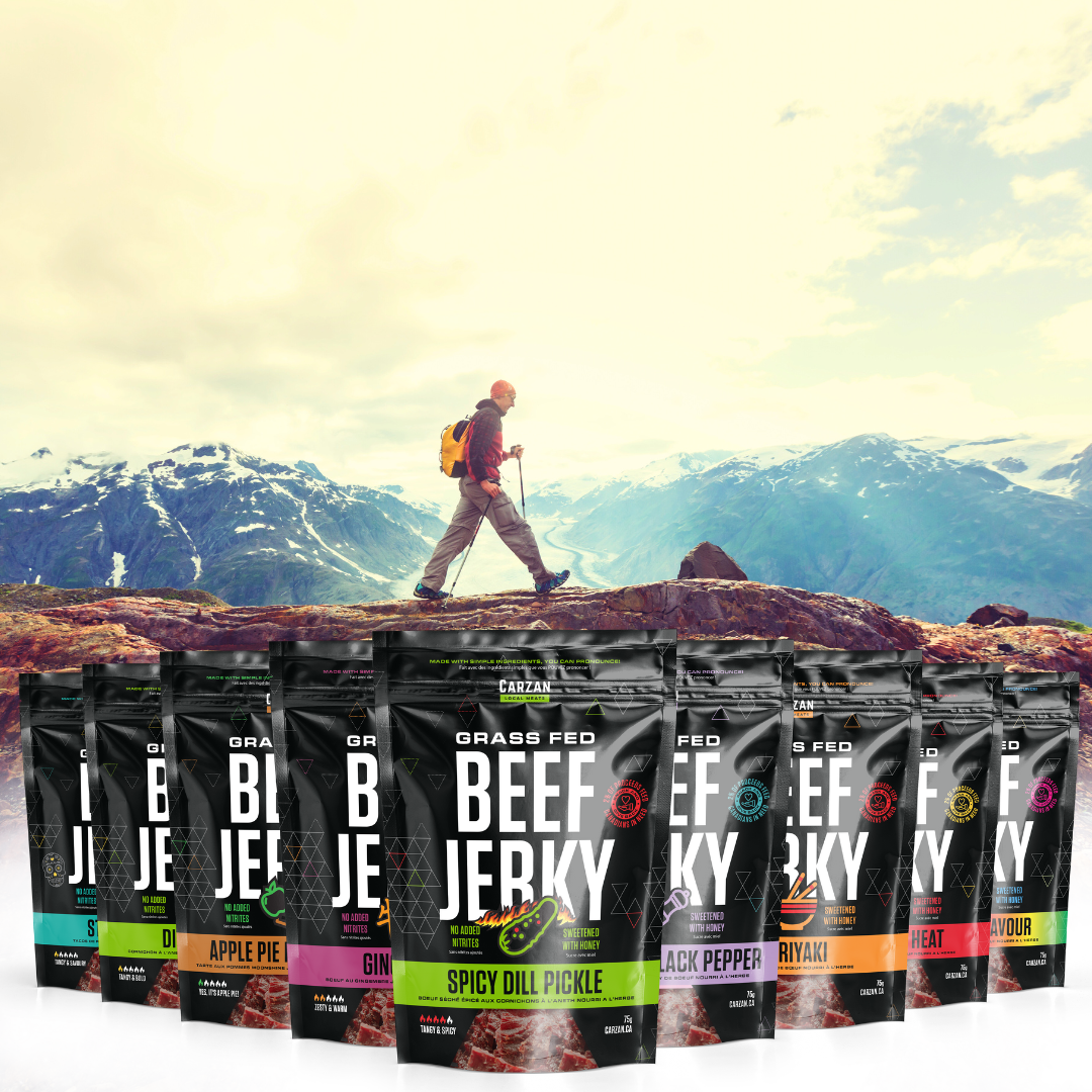 Cover photo for Carzan Nine Mile Fuel Jerky Combo Pack