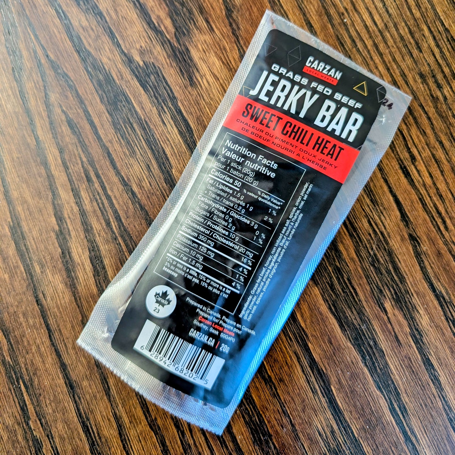 Sweet Chili Heat Jerky Bars