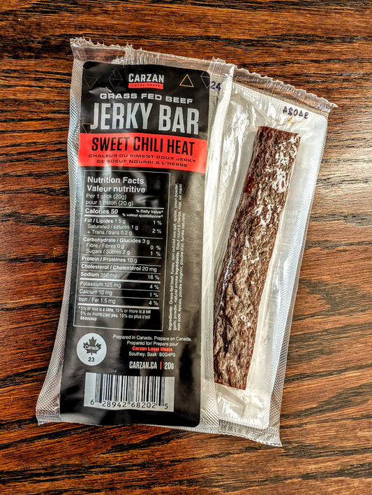 Sweet Chili Heat Jerky Bars