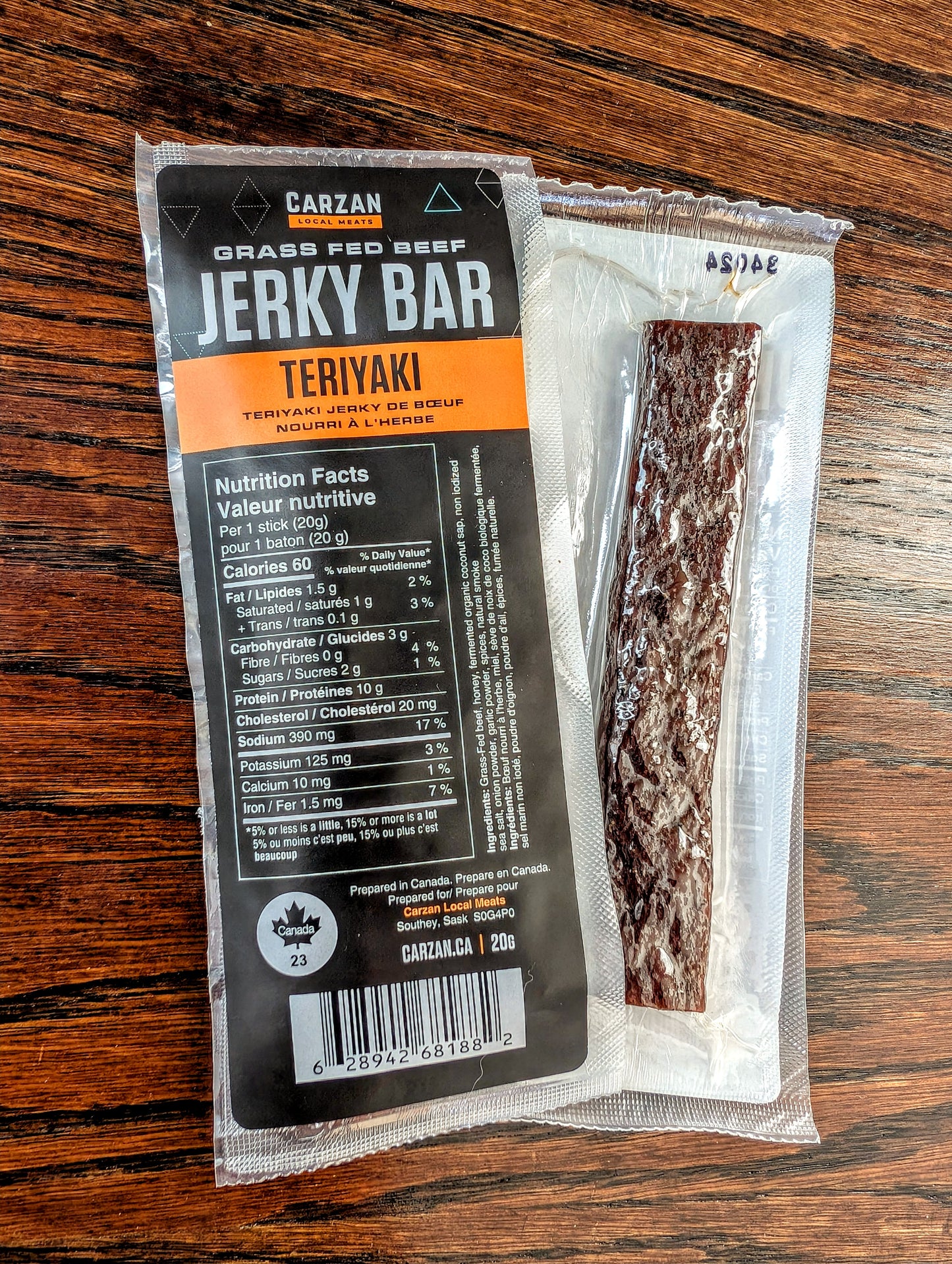 Teriyaki Jerky Bars