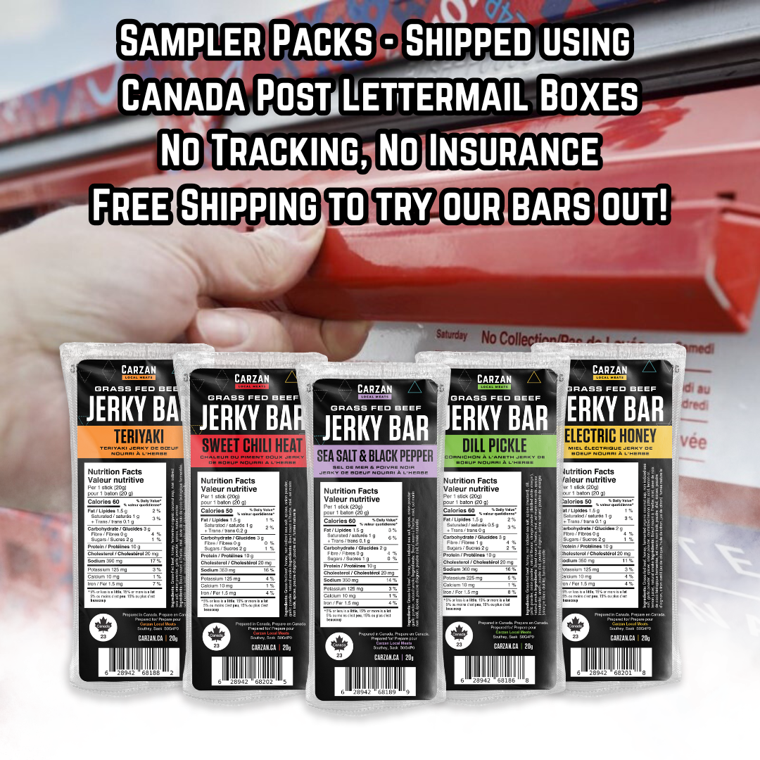 Slot of Doom Jerky Bar Sampler | Beef Jerky Bar Variety Pack