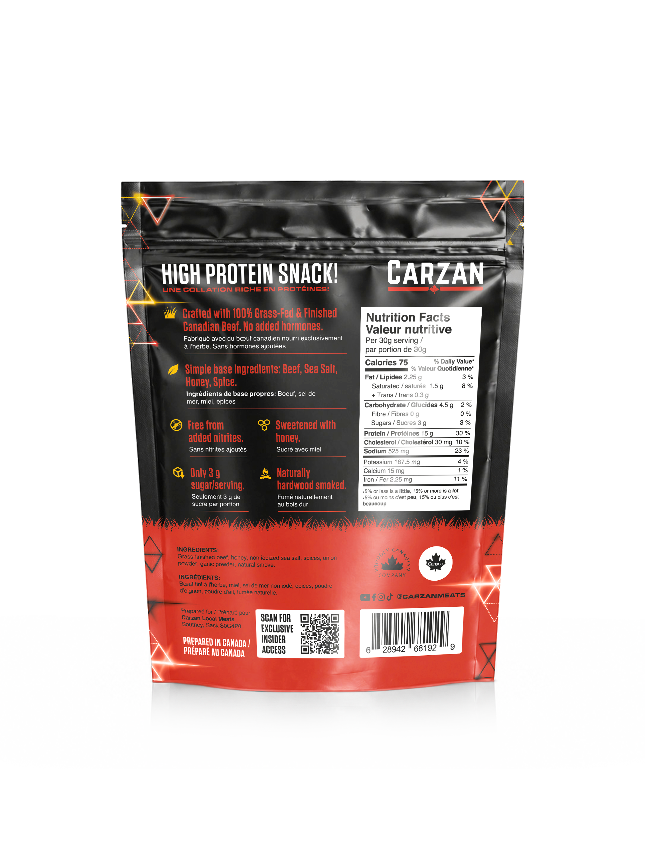 Sweet Chili Heat | Grass-Fed & Finished Beef Jerky