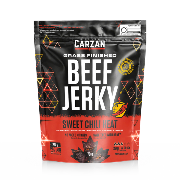 Sweet Chili Heat | Grass-Fed & Finished Beef Jerky