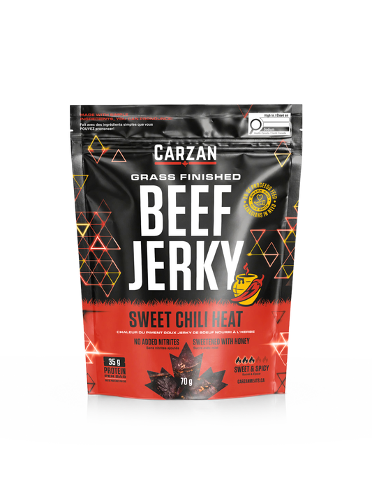 Sweet Chili Heat | Grass-Fed & Finished Beef Jerky