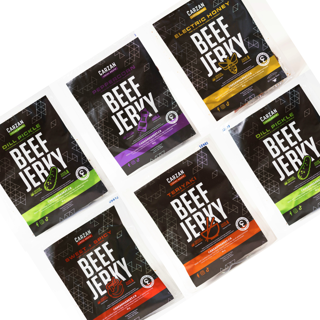 Six and the City Beef Jerky Pack