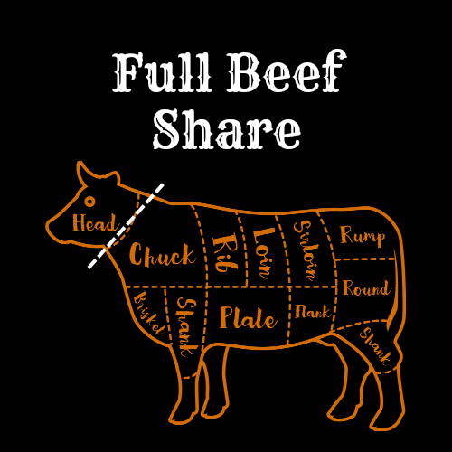 Full Beef Share (Pre-order Deposit ONLY)